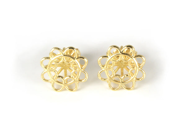 Small Doily Studs