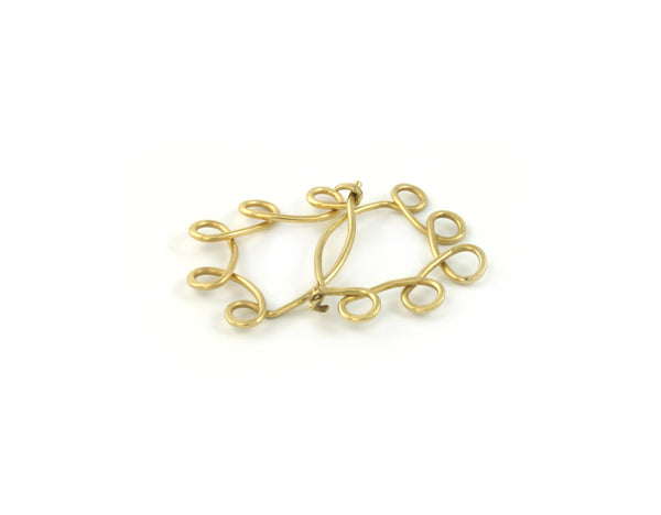Little Loopy Gold Hoop