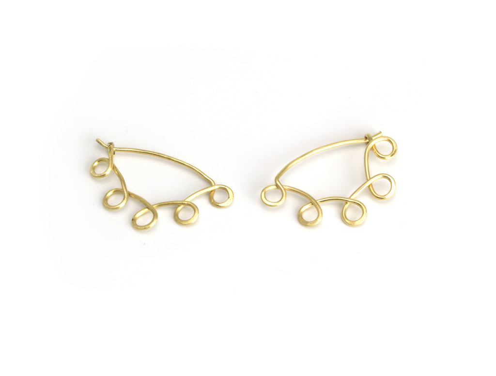 Little Loopy Gold Hoop