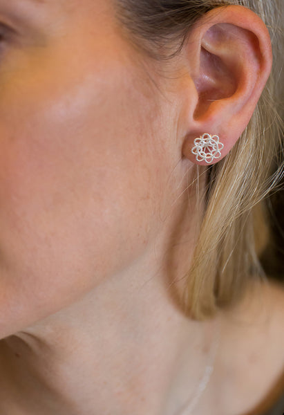 Doily Studs
