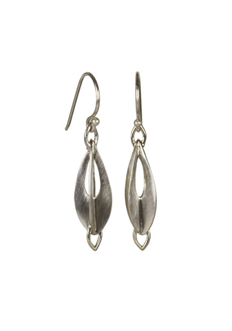 Narrow Bud Dangle Earrings