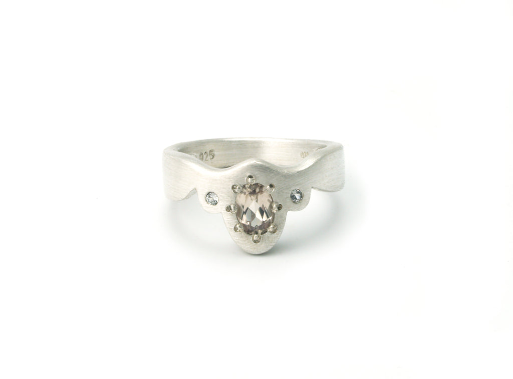 Picot Ring with Csarite
