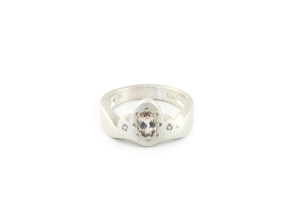 Picot Ring with Csarite