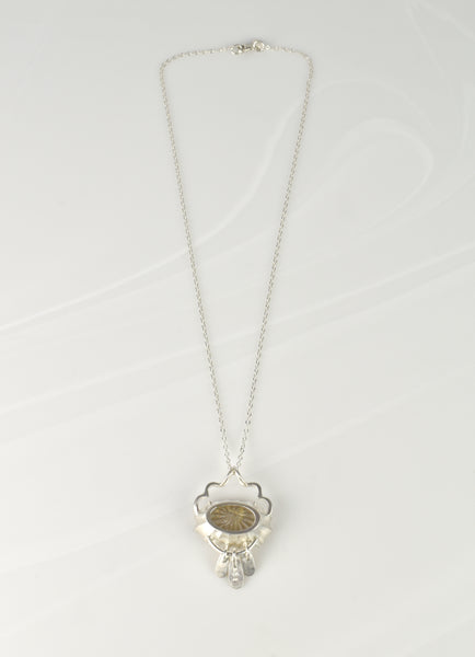 Rutilated Quartz Necklace #3