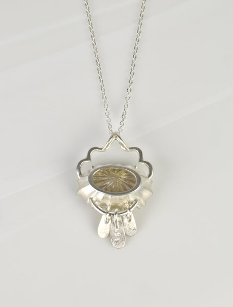 Rutilated Quartz Necklace #3