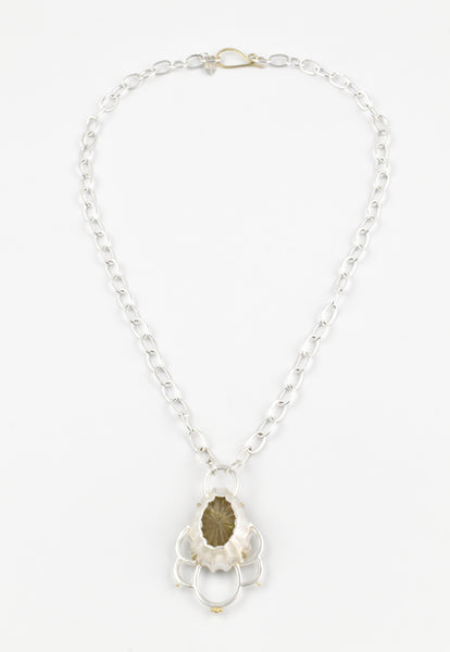 Rutilated Quartz Necklace #2