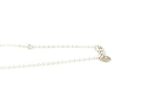 Forged Double Scroll Necklace