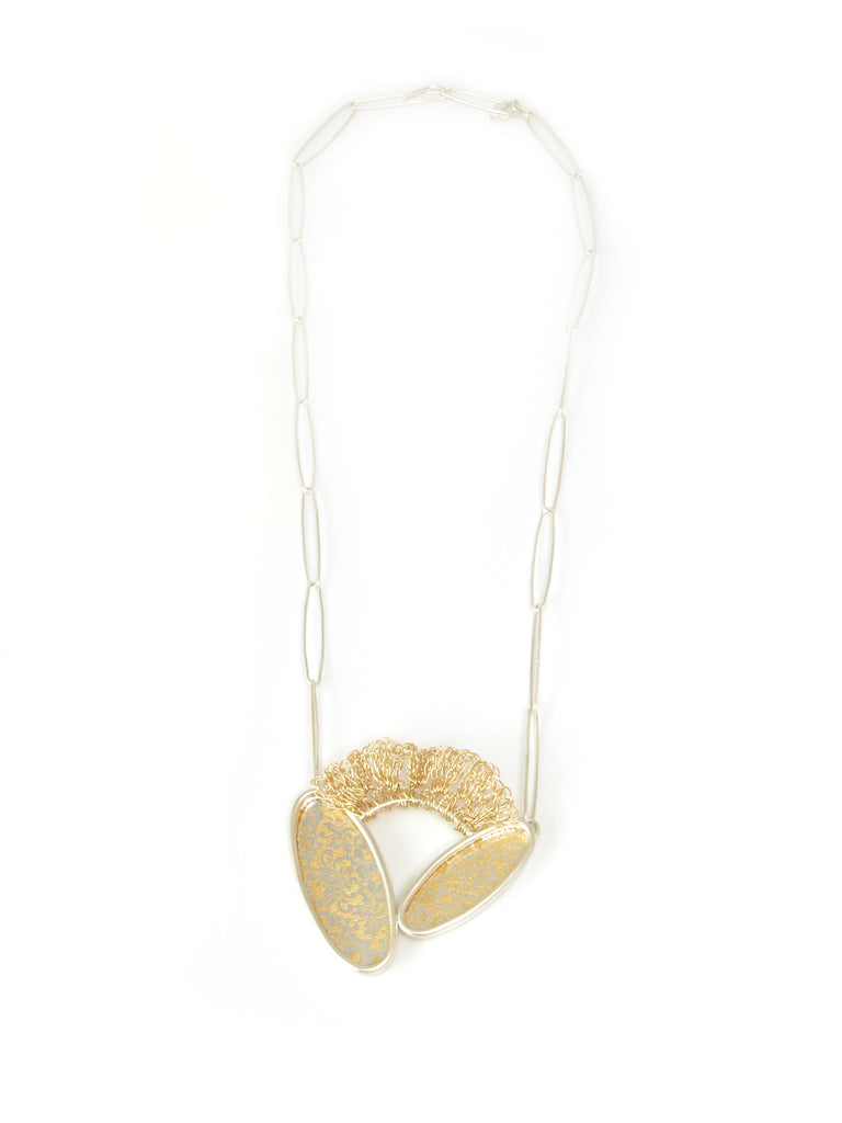 Golden Reflection Necklace #3