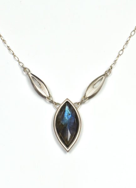 Labradorite Marquise Necklace